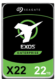 Seagate (ST22000NM001E) (Recertified) Exos X22 22TB HDD offers 7200 RPM speed, SATA 6Gb/s interface, and 2.5M - hour MTBF, ensuring high - performance, low - latency storage for data centers and enterprise applications. - The HDDs